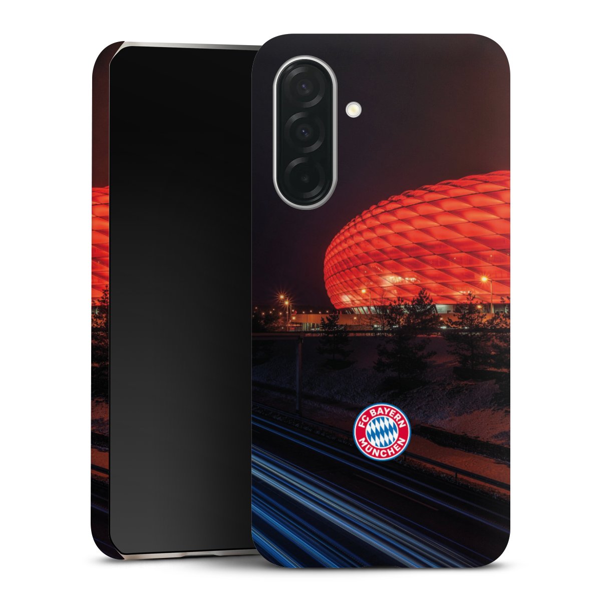 Allianz Arena bei Nacht FCB