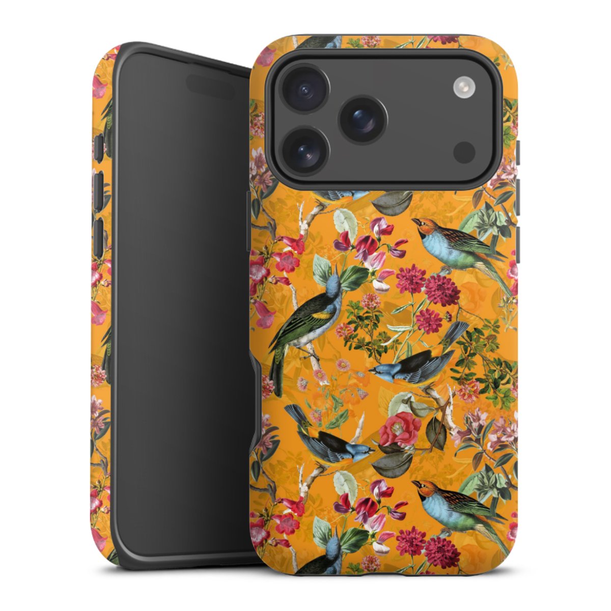 Vogels Bloemen Behang