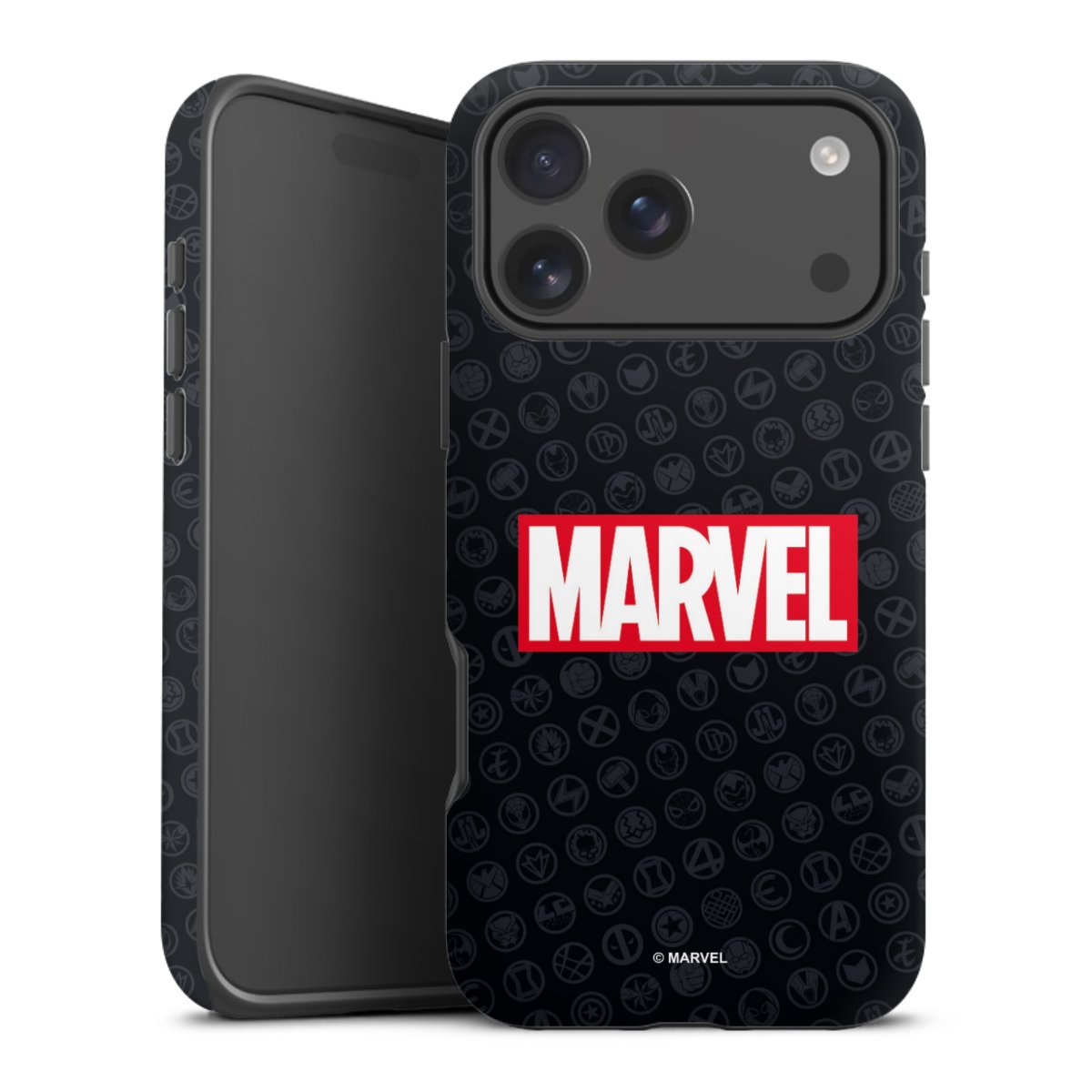 Marvel Logo Zwart Rood