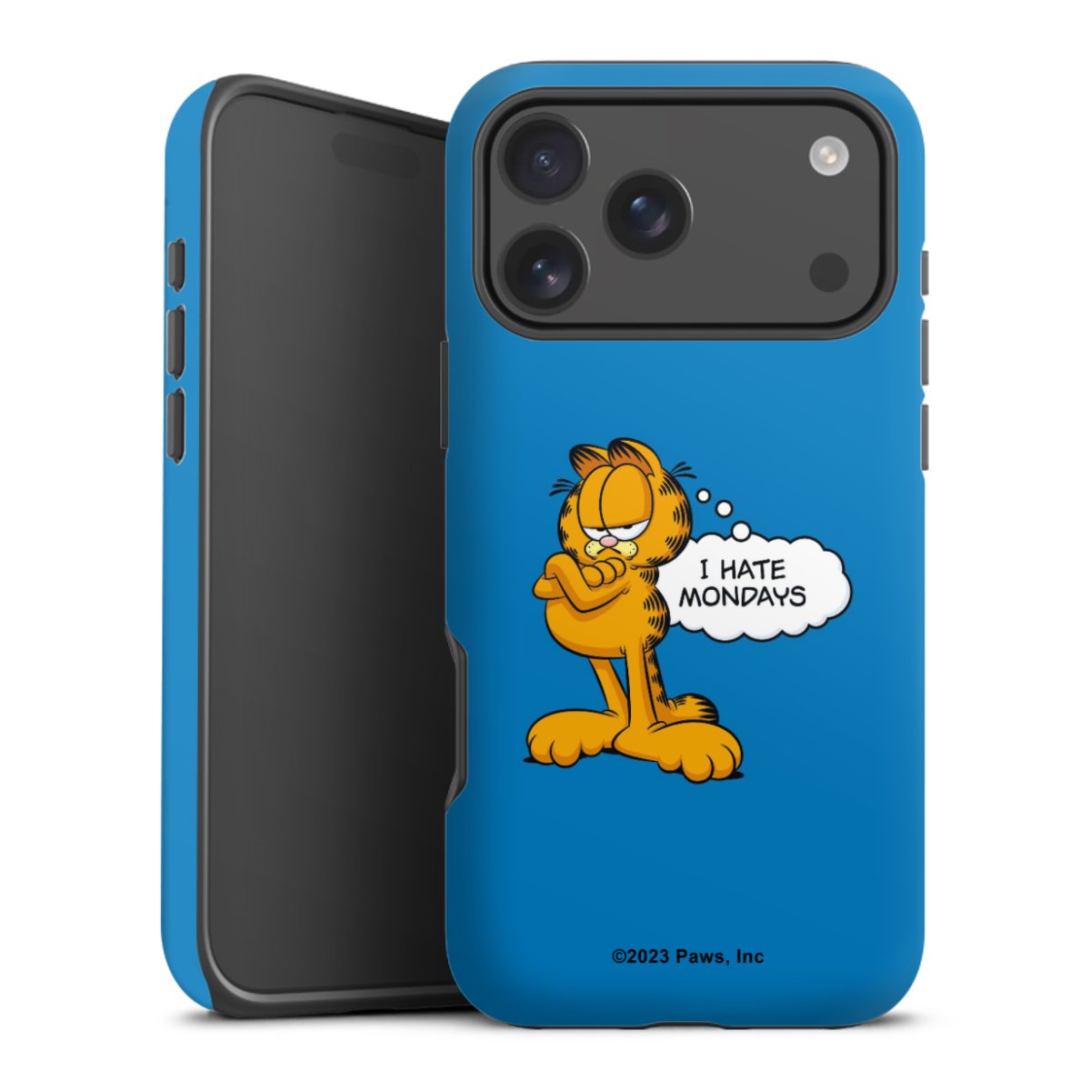 Garfield Ik haat maandagen blauw