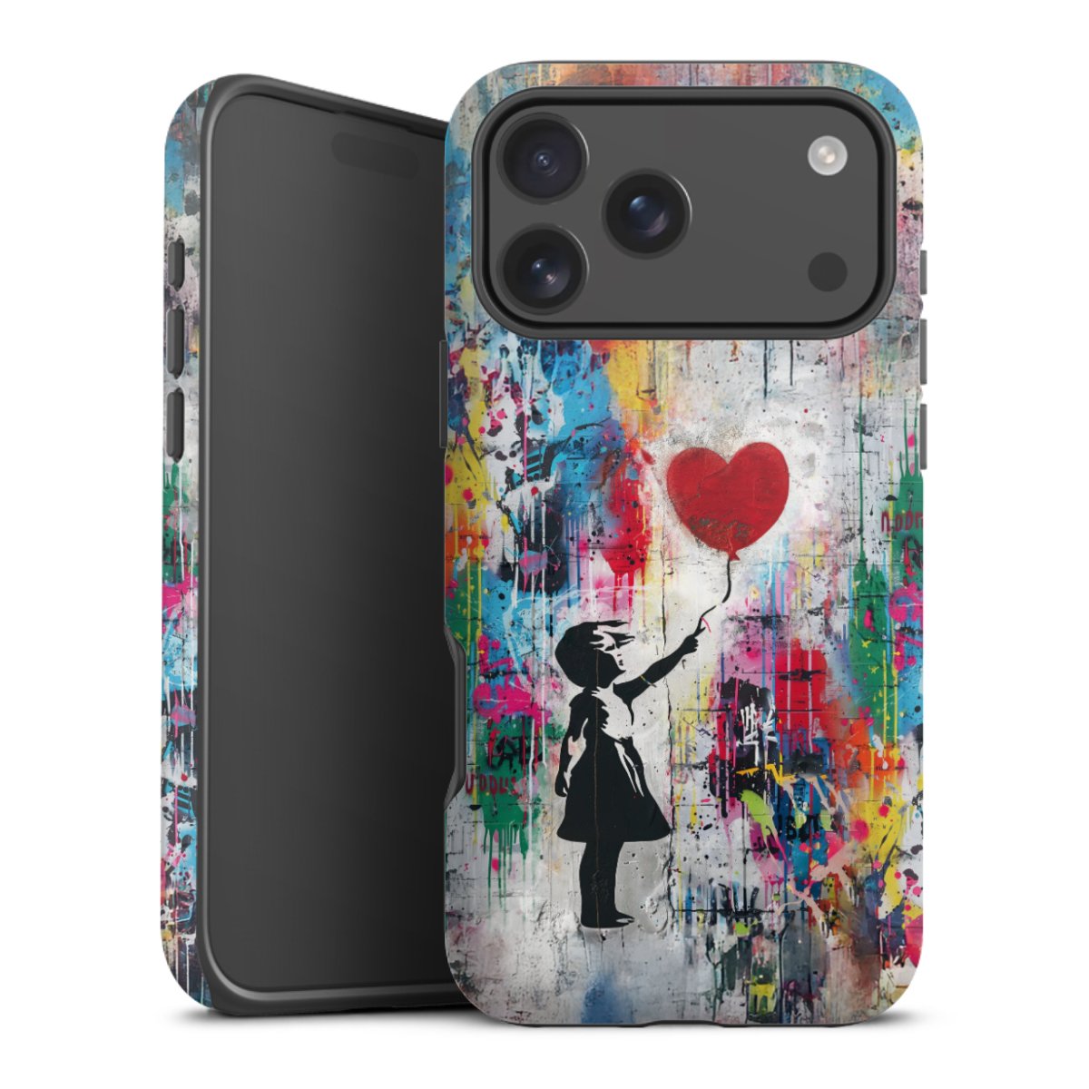 Balloon Girl Colorful