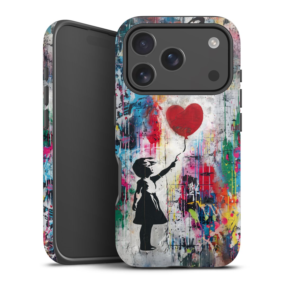 Balloon Girl Colorful