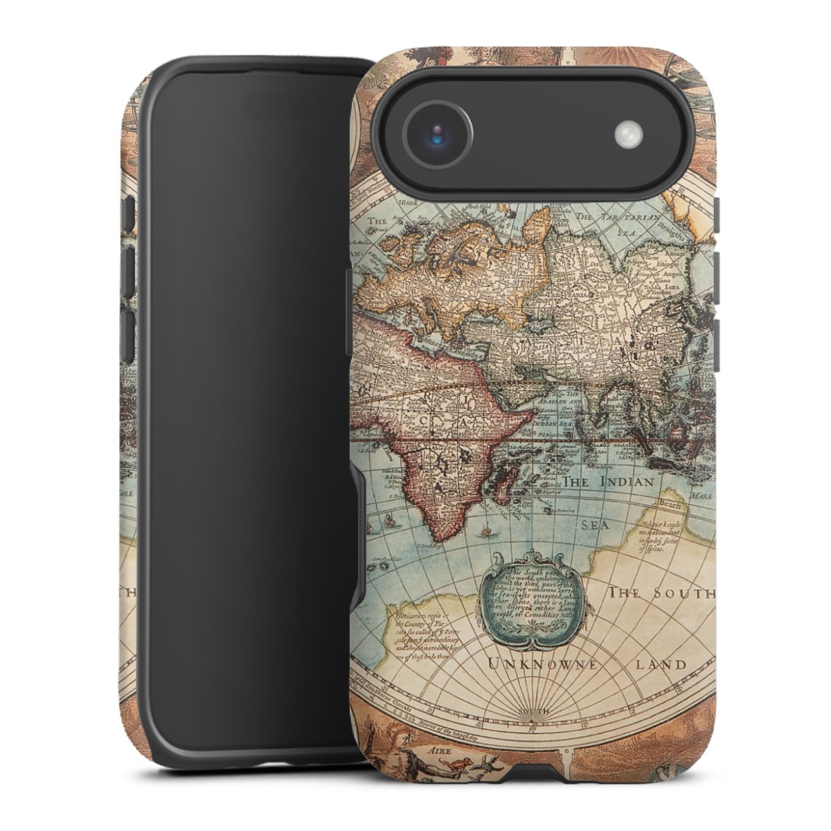 Mappa del mondo vintage