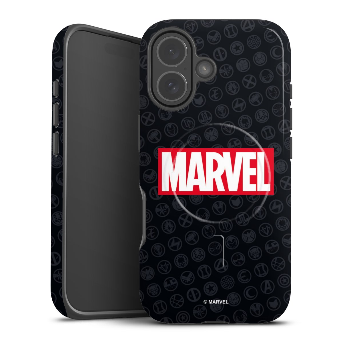 Marvel Logo Noir Rouge