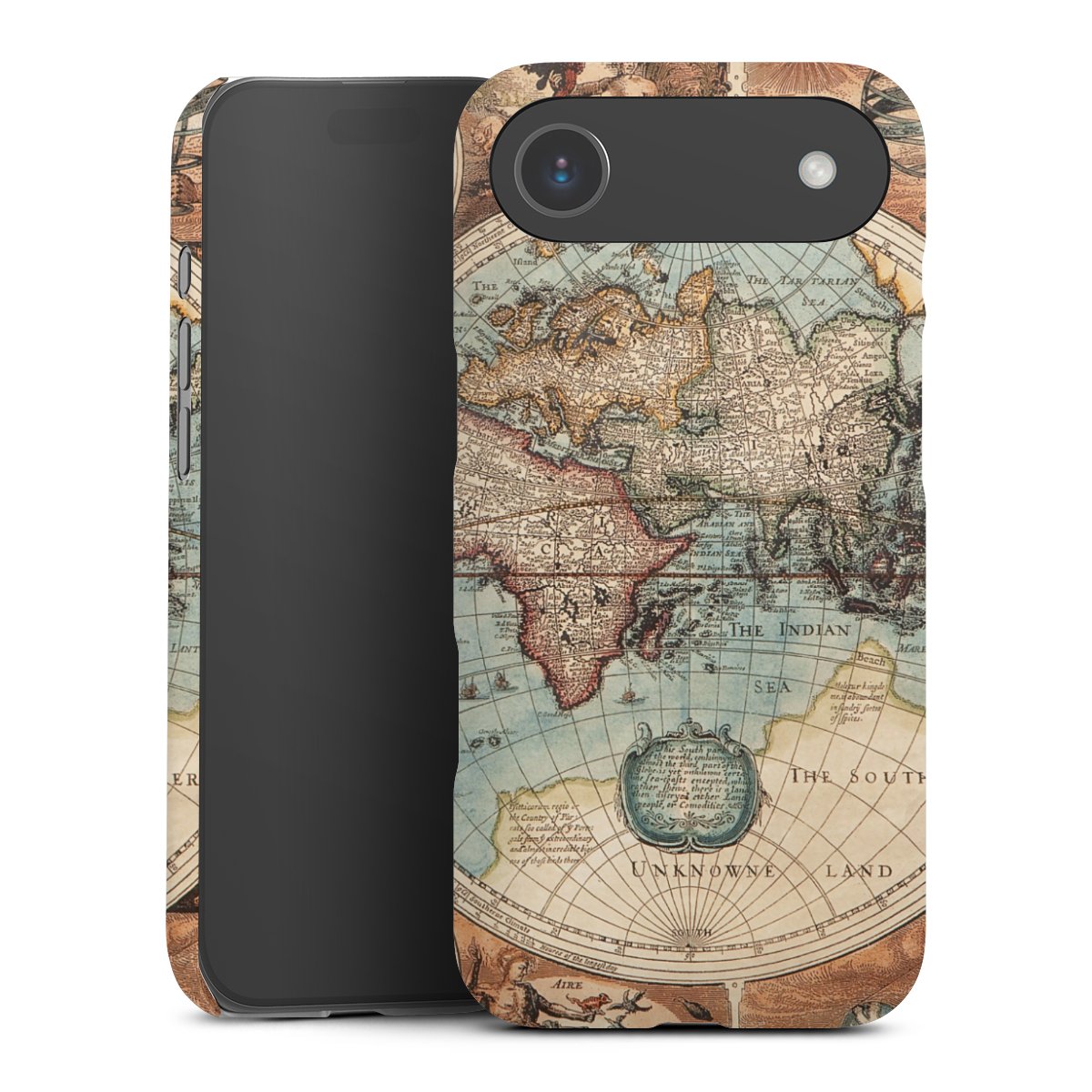 Mappa del mondo vintage