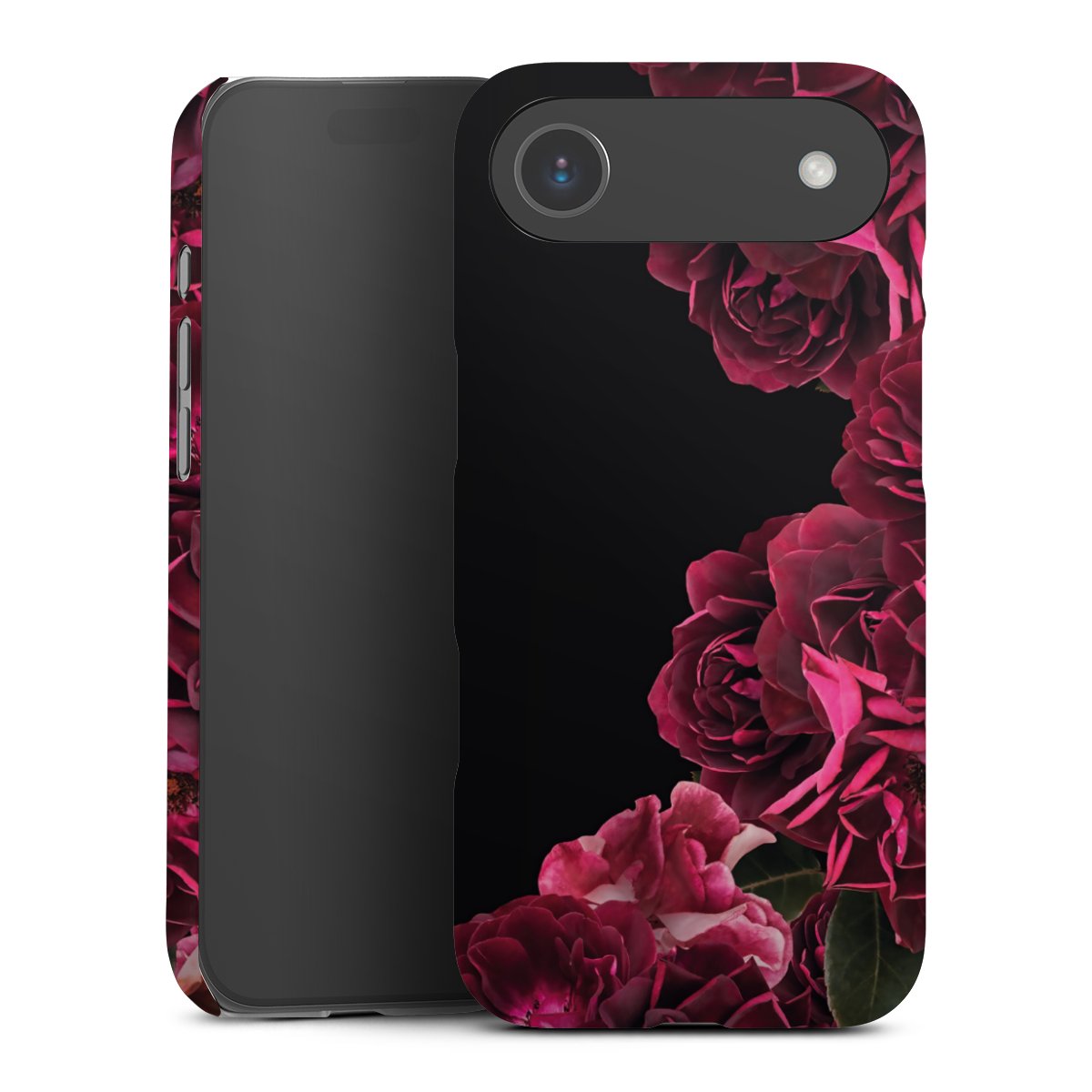 Rose vintage su nero