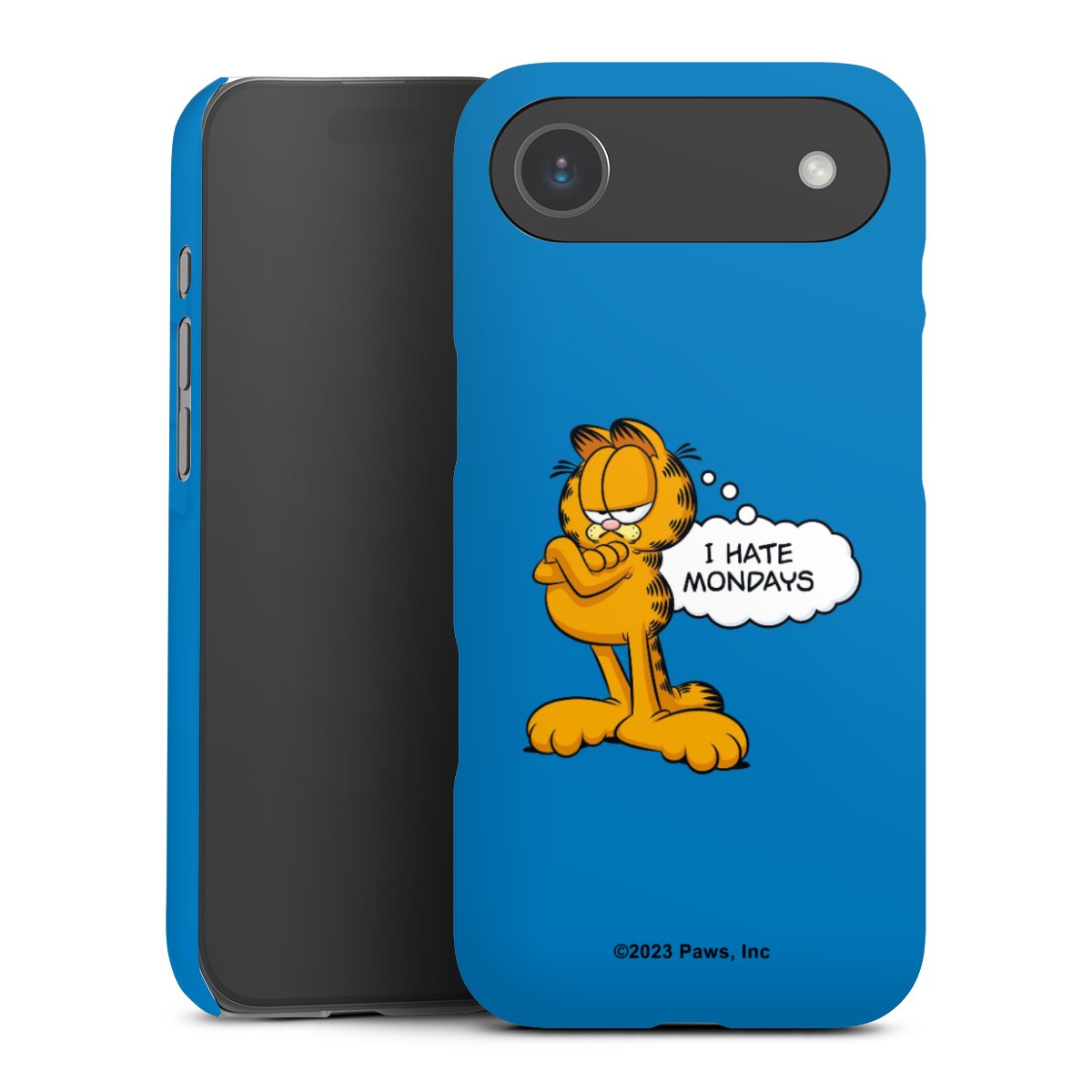 Garfield Ik haat maandagen blauw