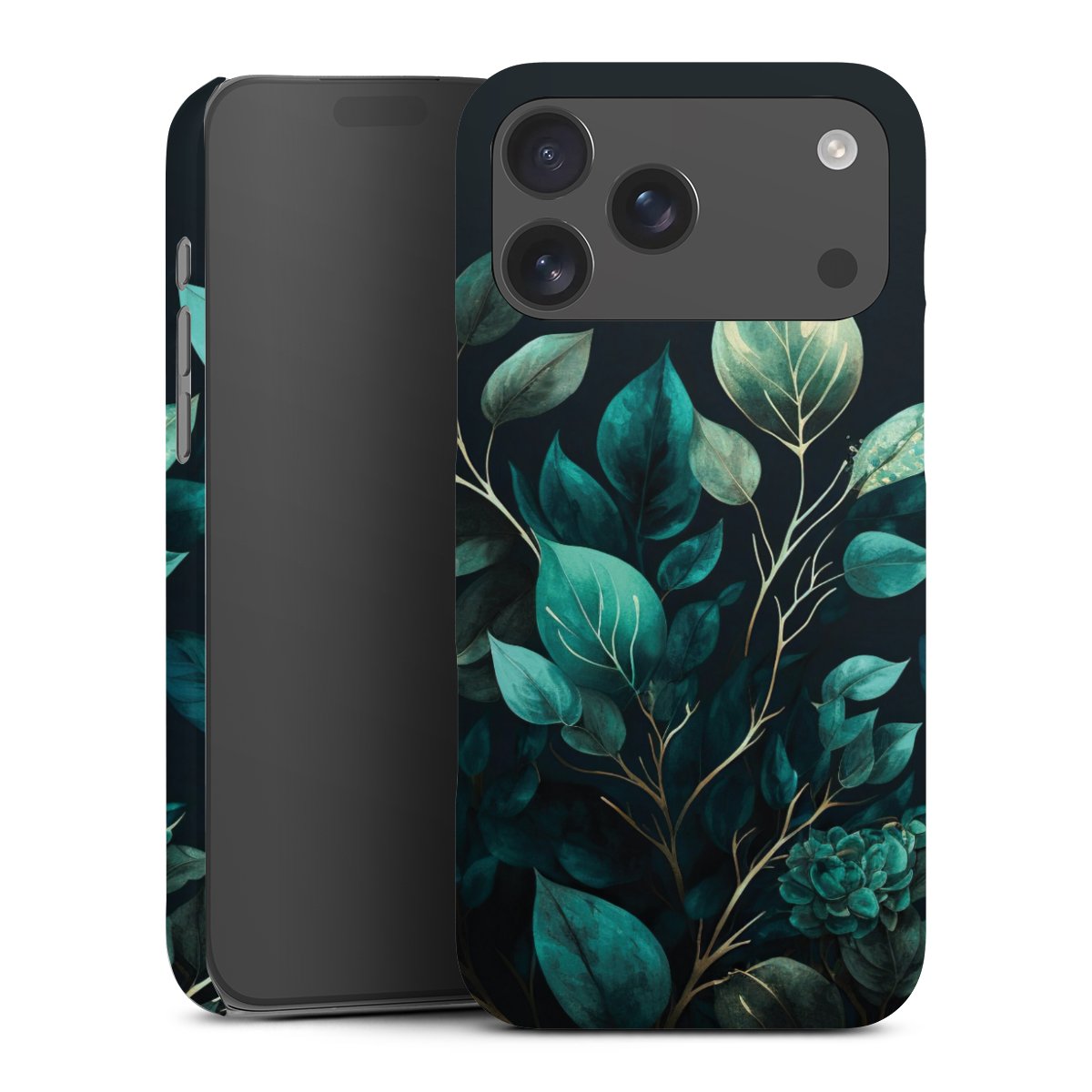 Eukalyptus dunkler Hintergrund