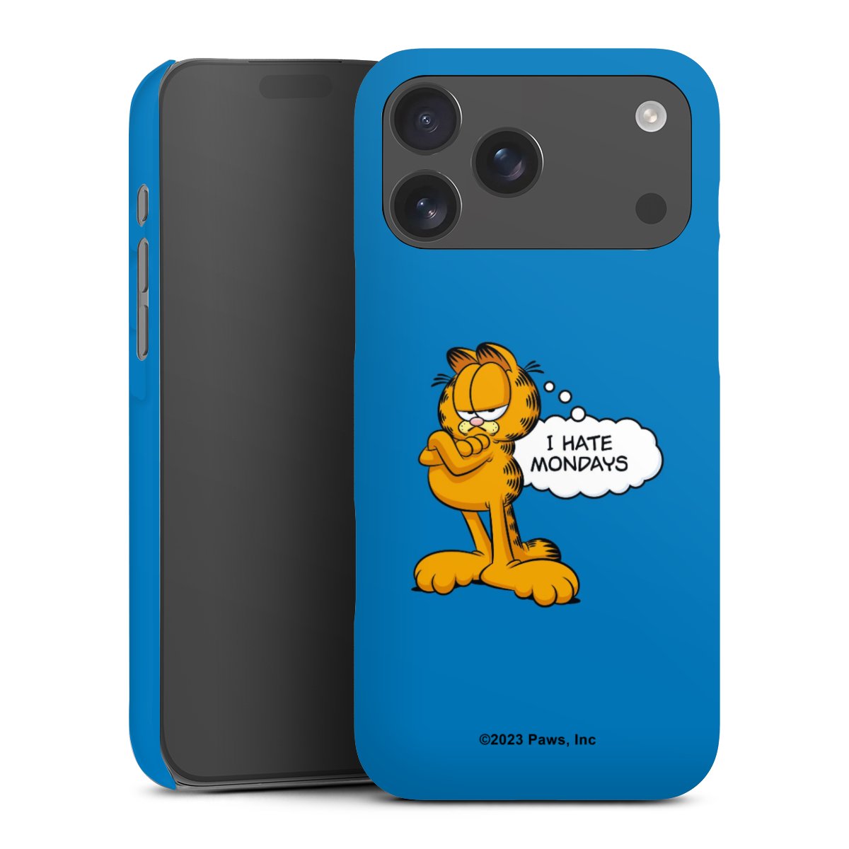 Garfield Ik haat maandagen blauw