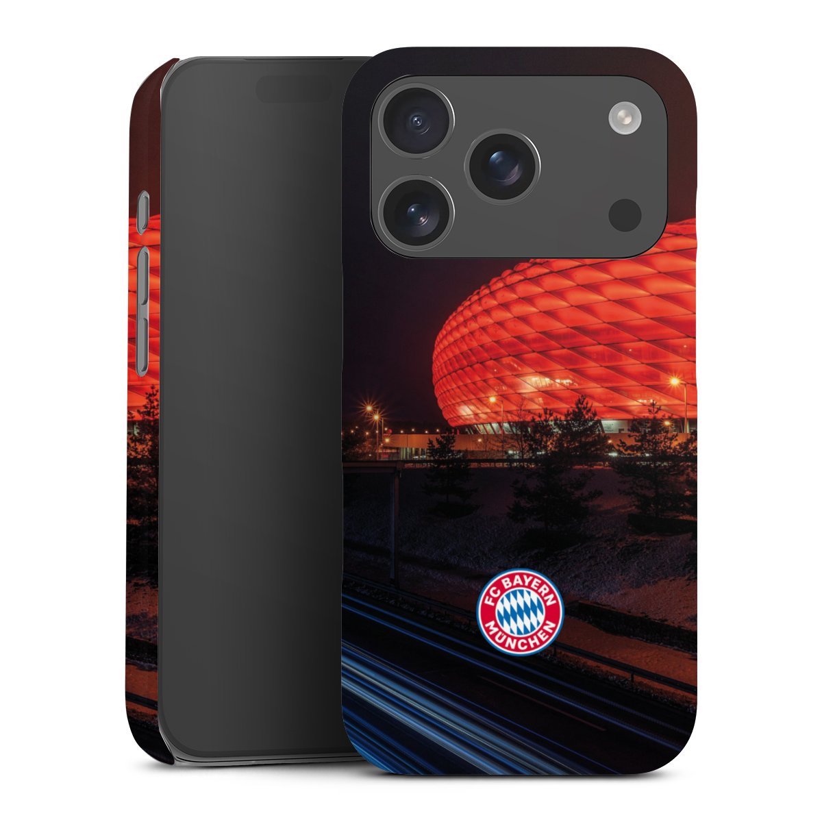 Allianz Arena bei Nacht FCB