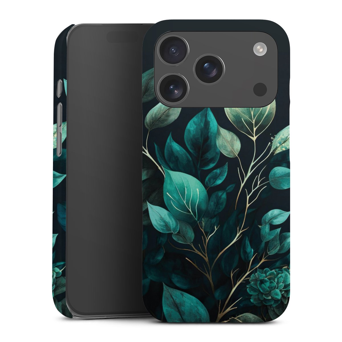 Eukalyptus dunkler Hintergrund