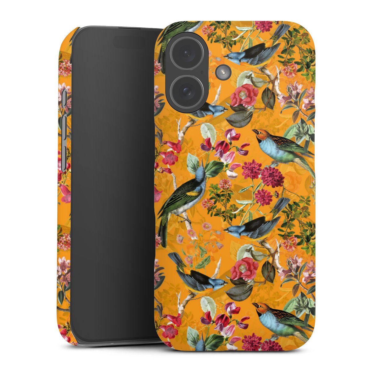 Vogels Bloemen Behang