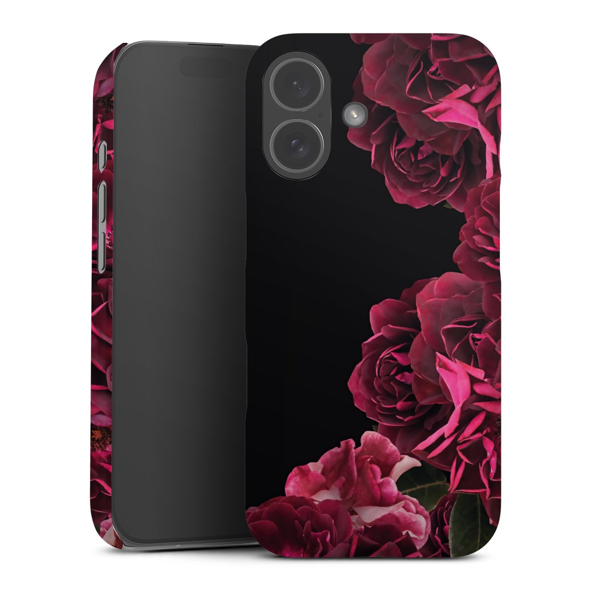Rose vintage su nero