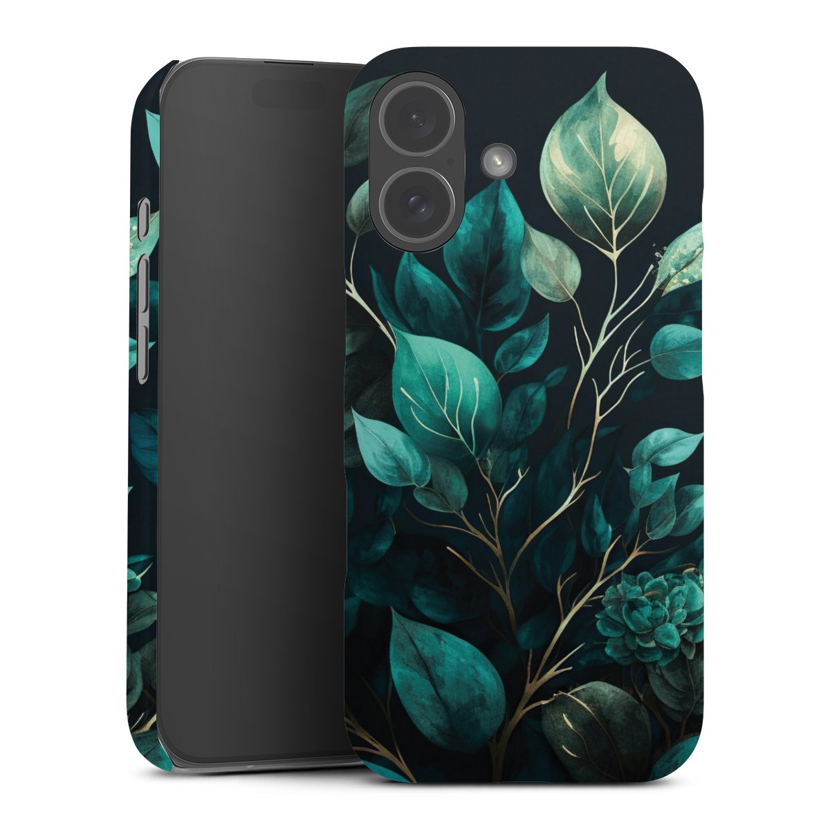 Eukalyptus dunkler Hintergrund