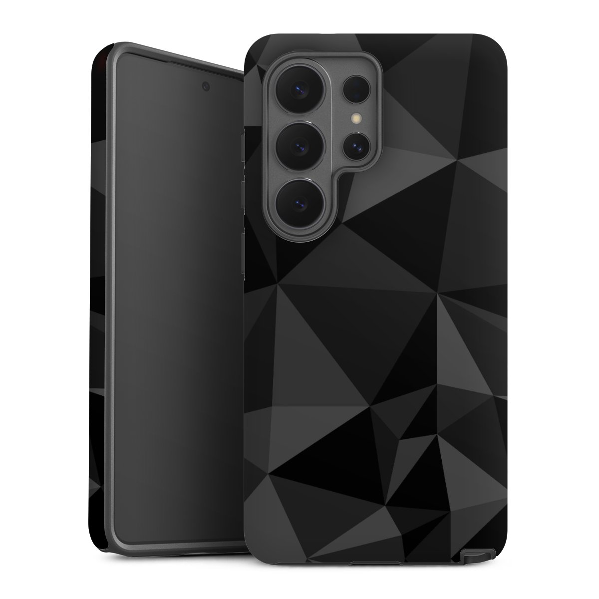 Veelhoekpatroon Zwart