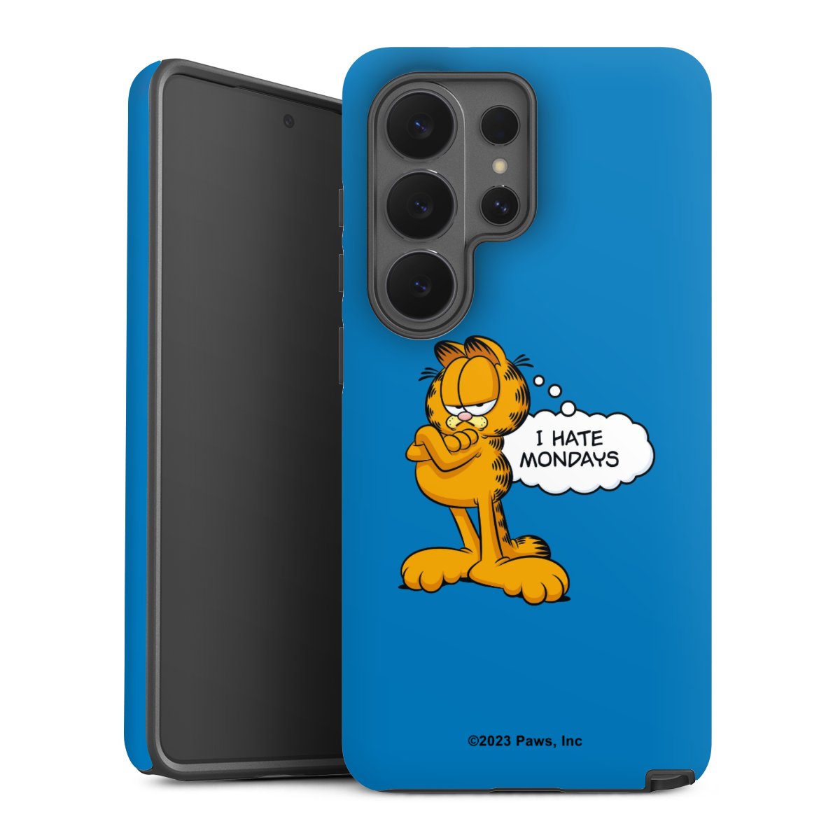 Garfield Ik haat maandagen blauw