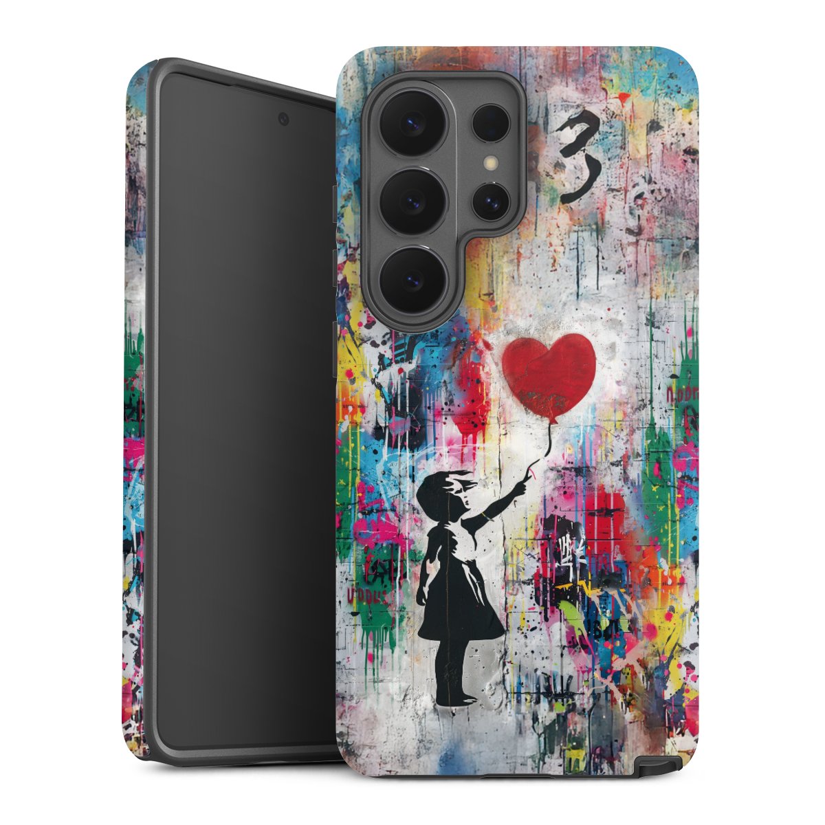 Balloon Girl Colorful