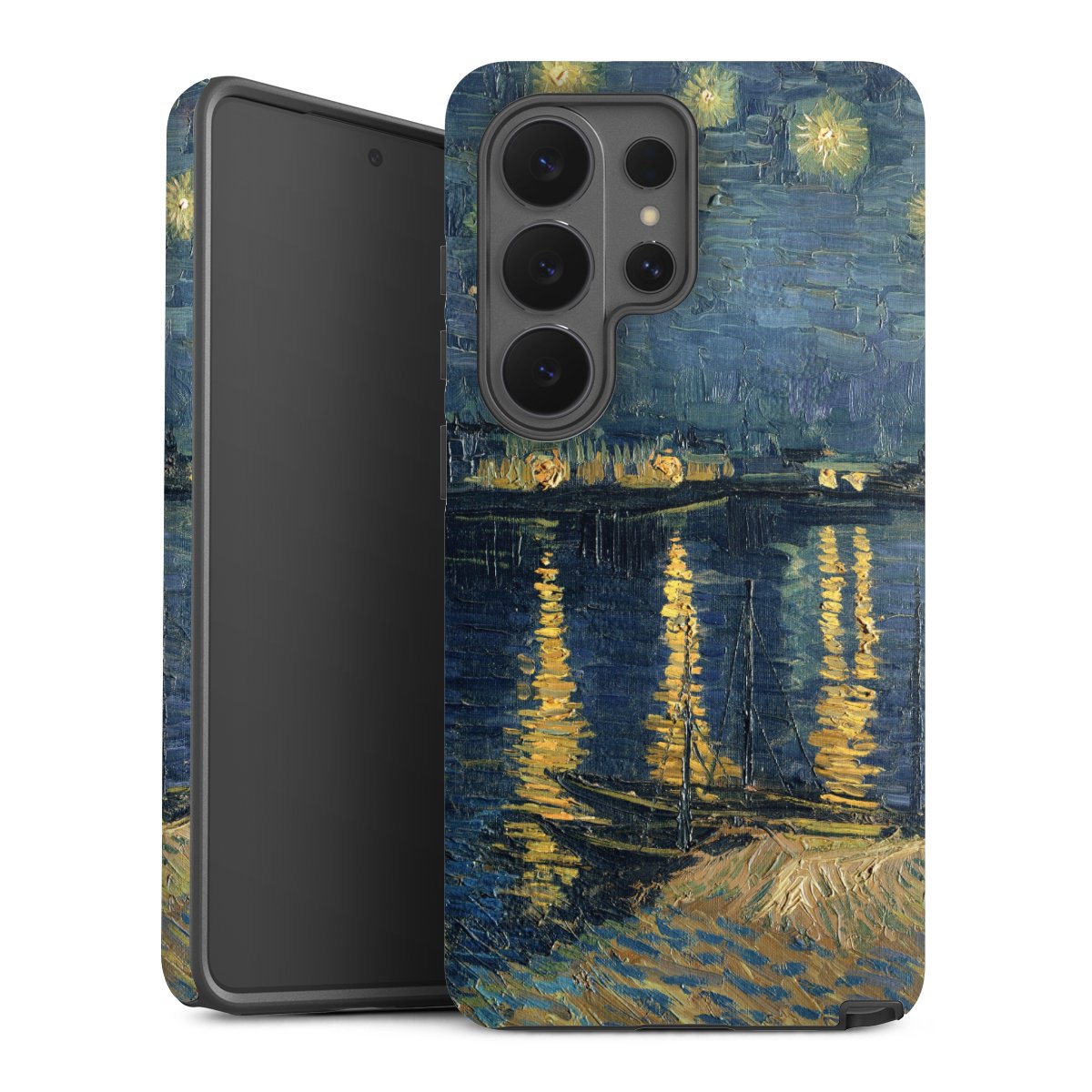 Sterrennacht boven de Rhone