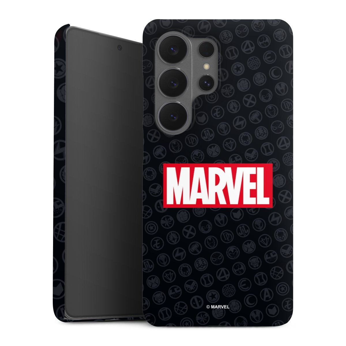 Marvel Logo Black Red 