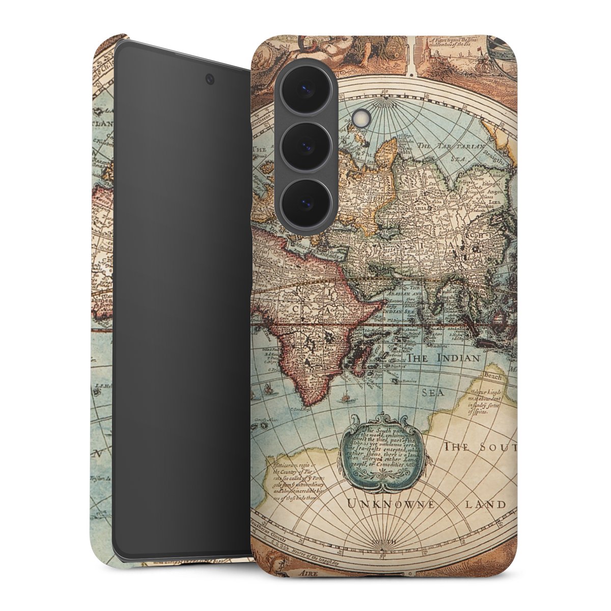 Mappa del mondo vintage