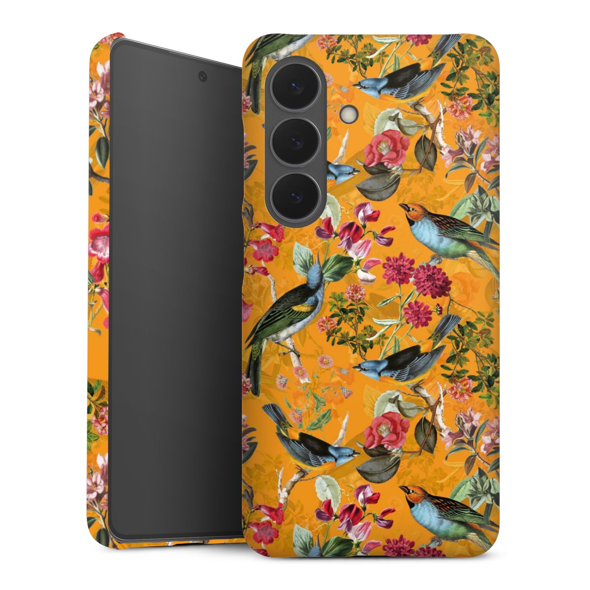 Vogels Bloemen Behang