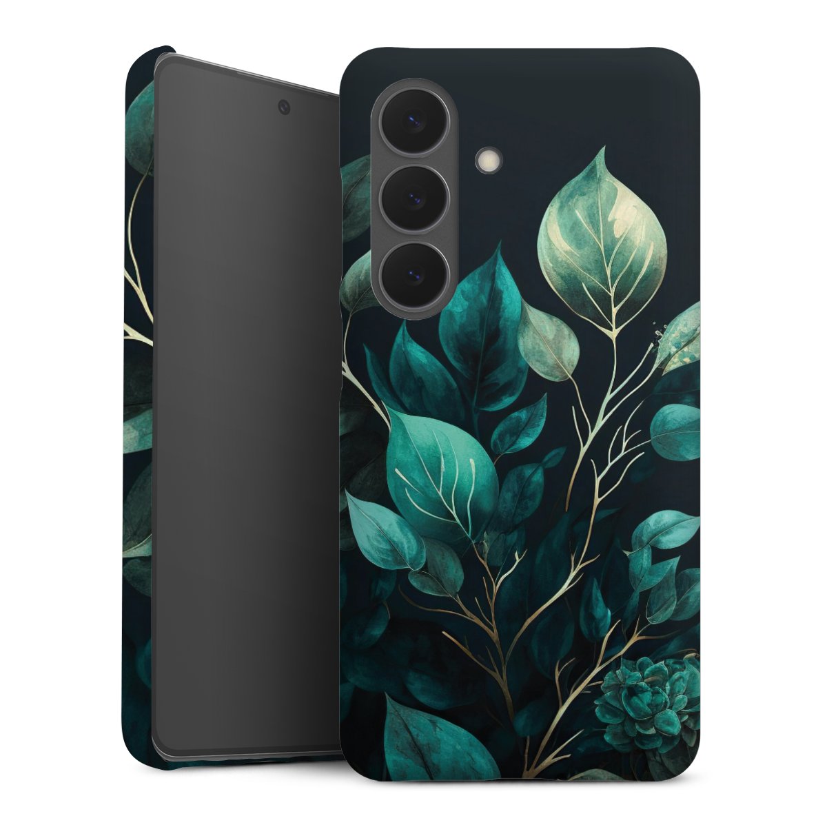 Eukalyptus dunkler Hintergrund