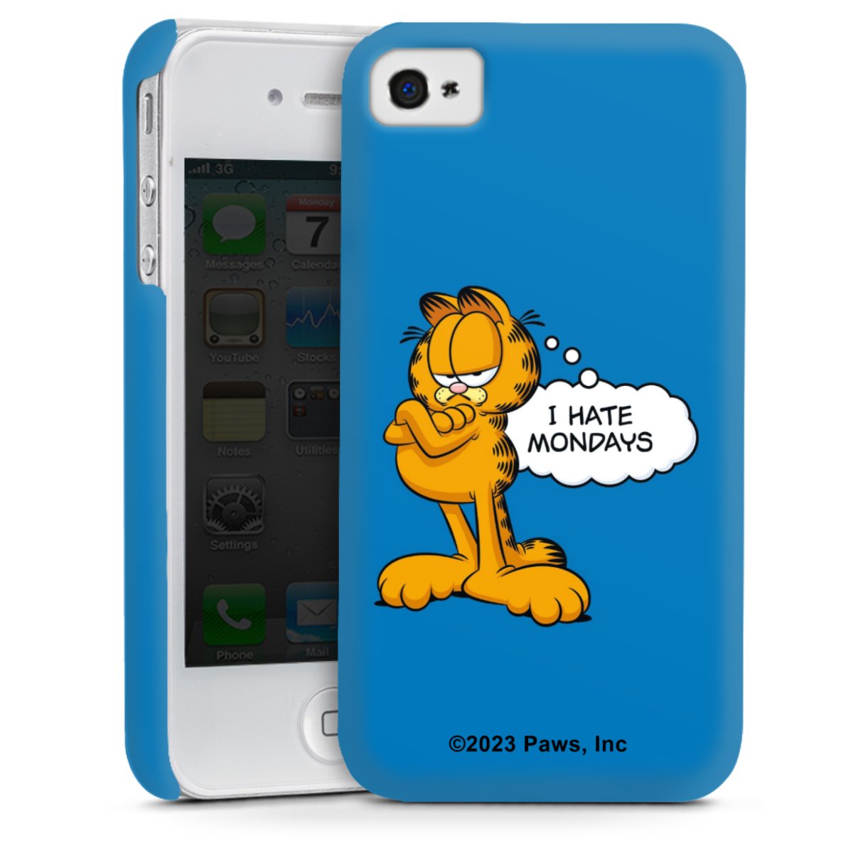 Garfield Je déteste les lundis Bleu