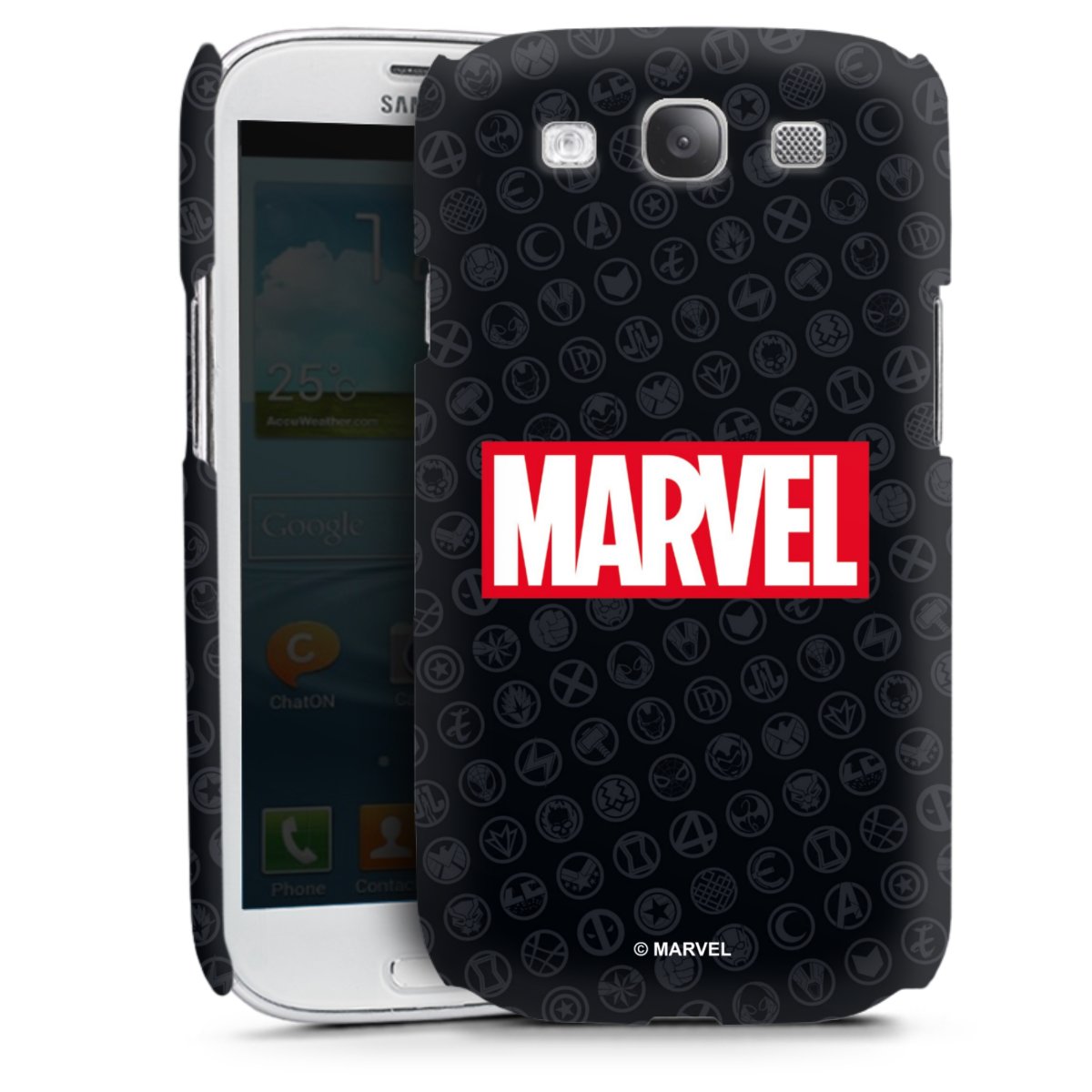 Marvel Logo Black Red 