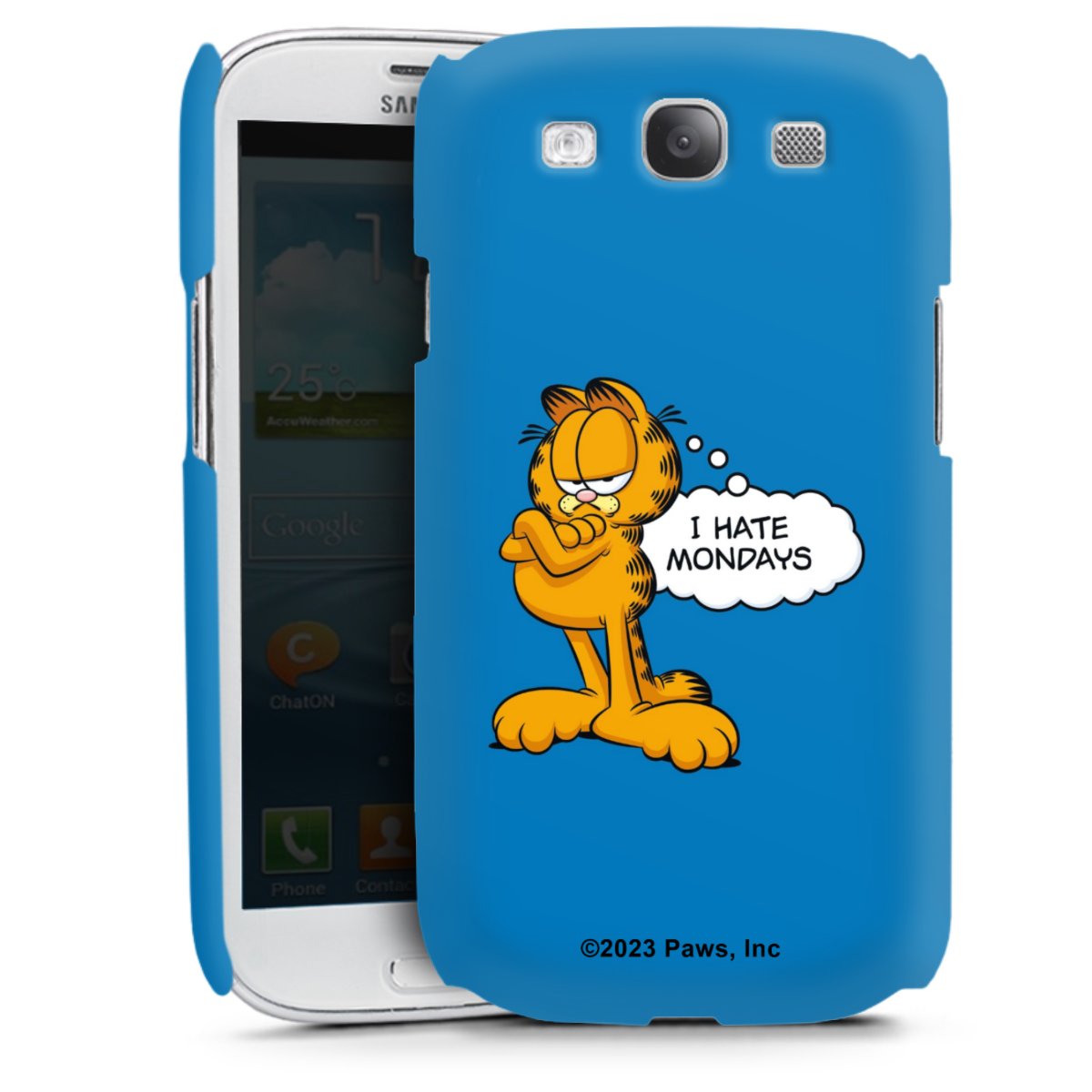 Garfield Je déteste les lundis Bleu