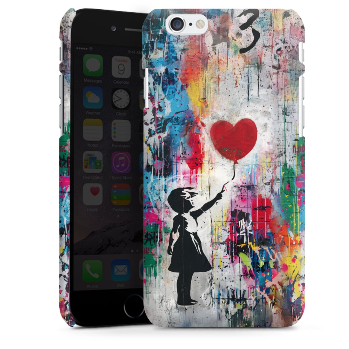 Balloon Girl Colorful