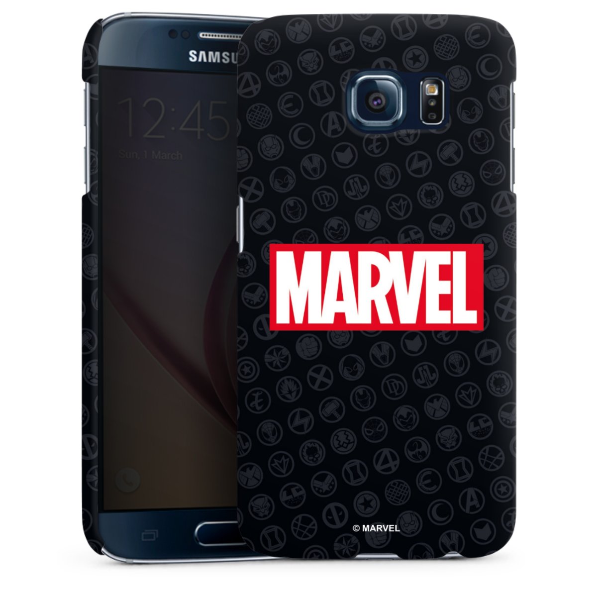Marvel Logo Zwart Rood