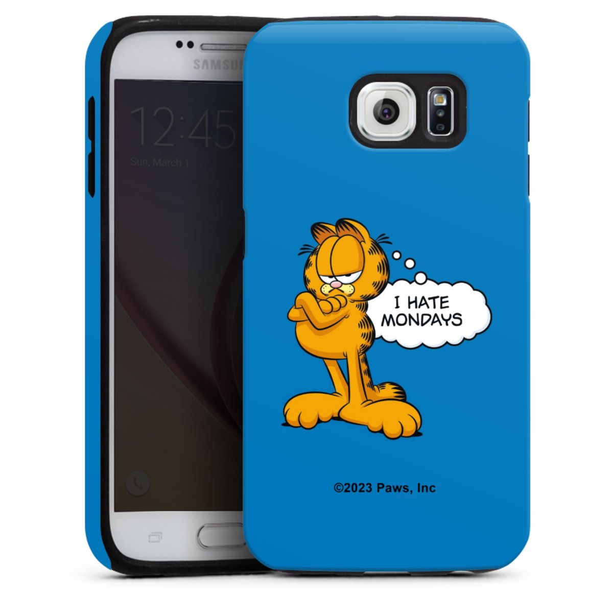 Garfield Je déteste les lundis Bleu