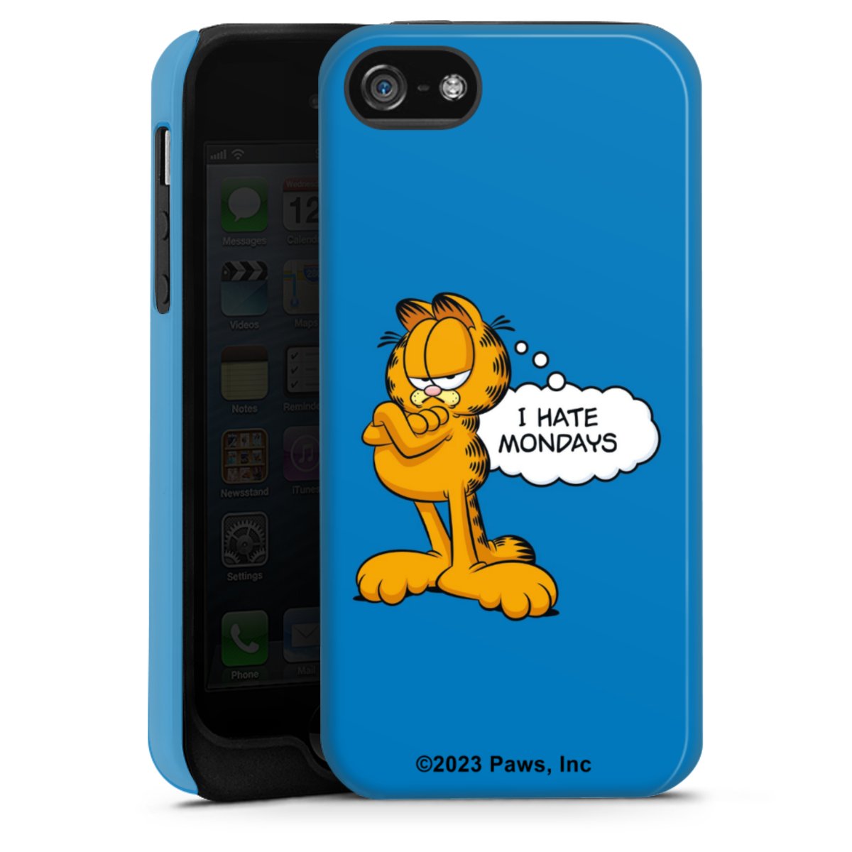 Garfield Ik haat maandagen blauw