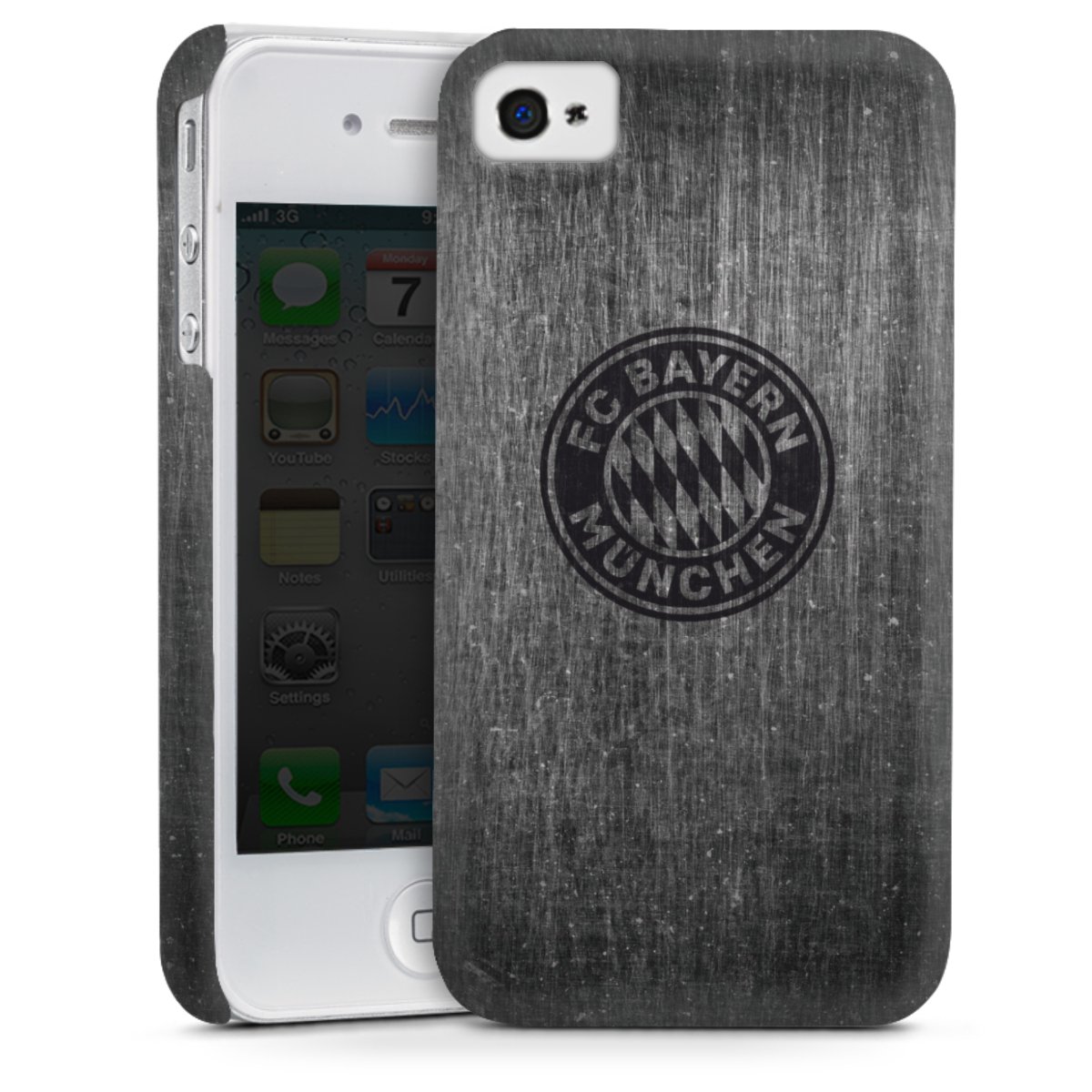 Metalllook FCB Logo einfarbig