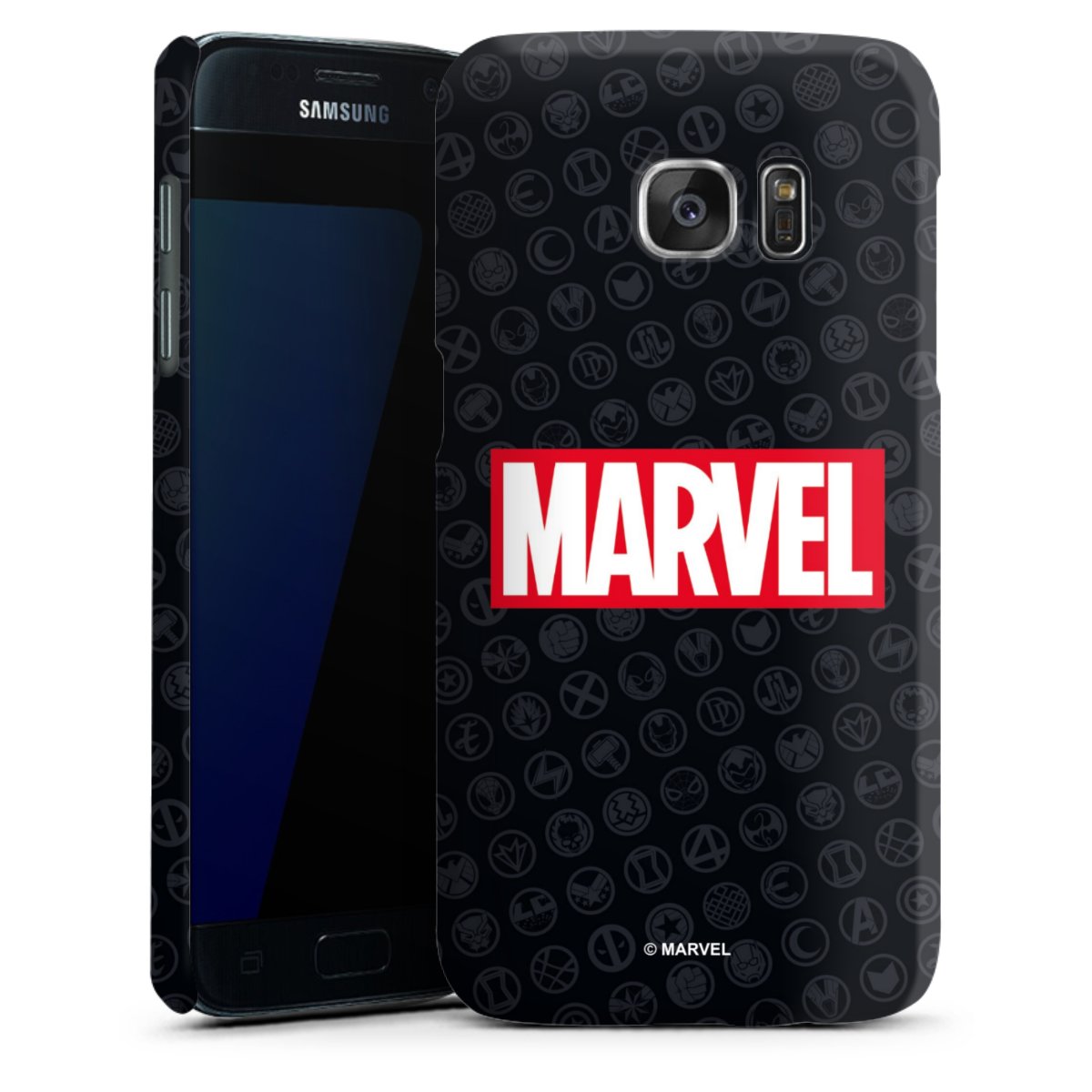 Marvel Logo Black Red 