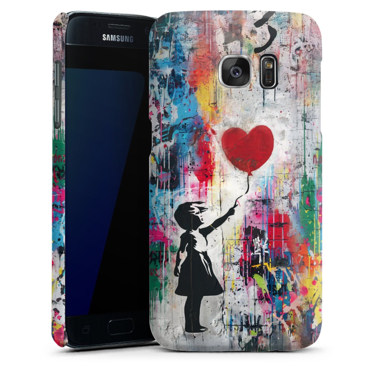 Balloon Girl Colorful