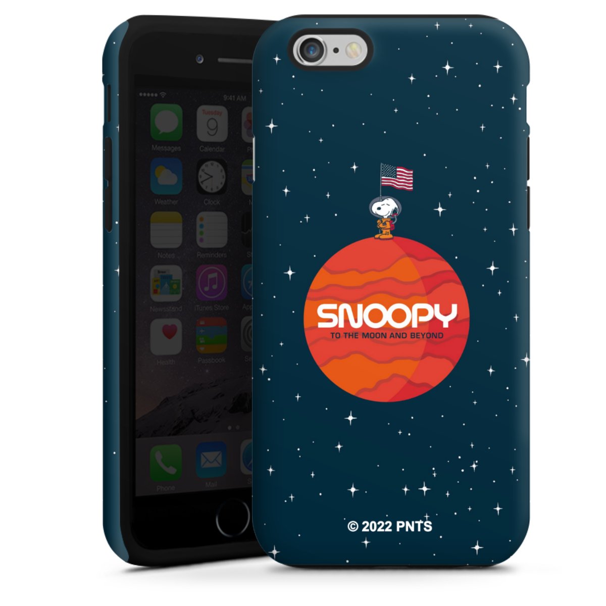 Snoopy viaggiatore spaziale Orange