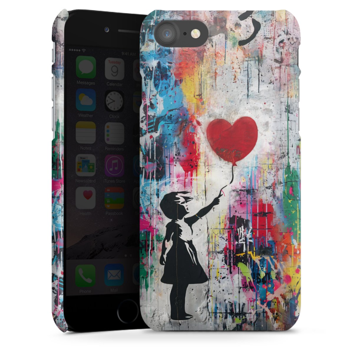Balloon Girl Colorful
