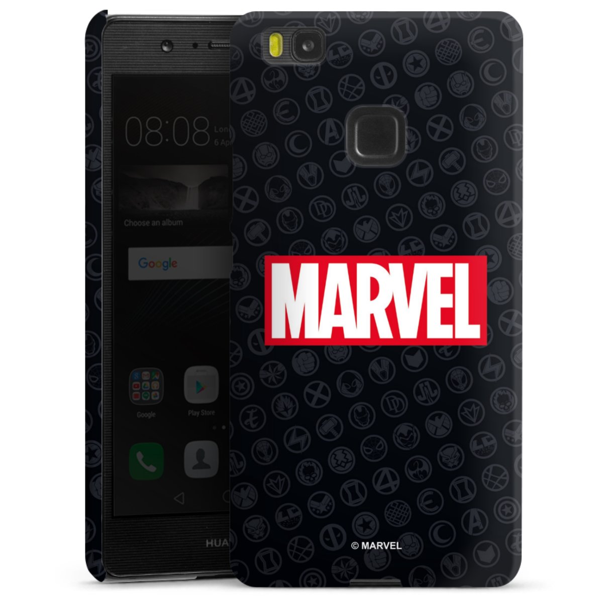 Marvel Logo Black Red 