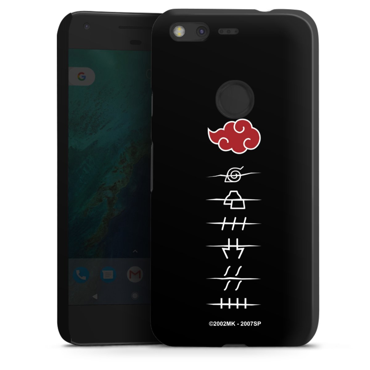 Symboles des membres de l'Akatsuki noirs