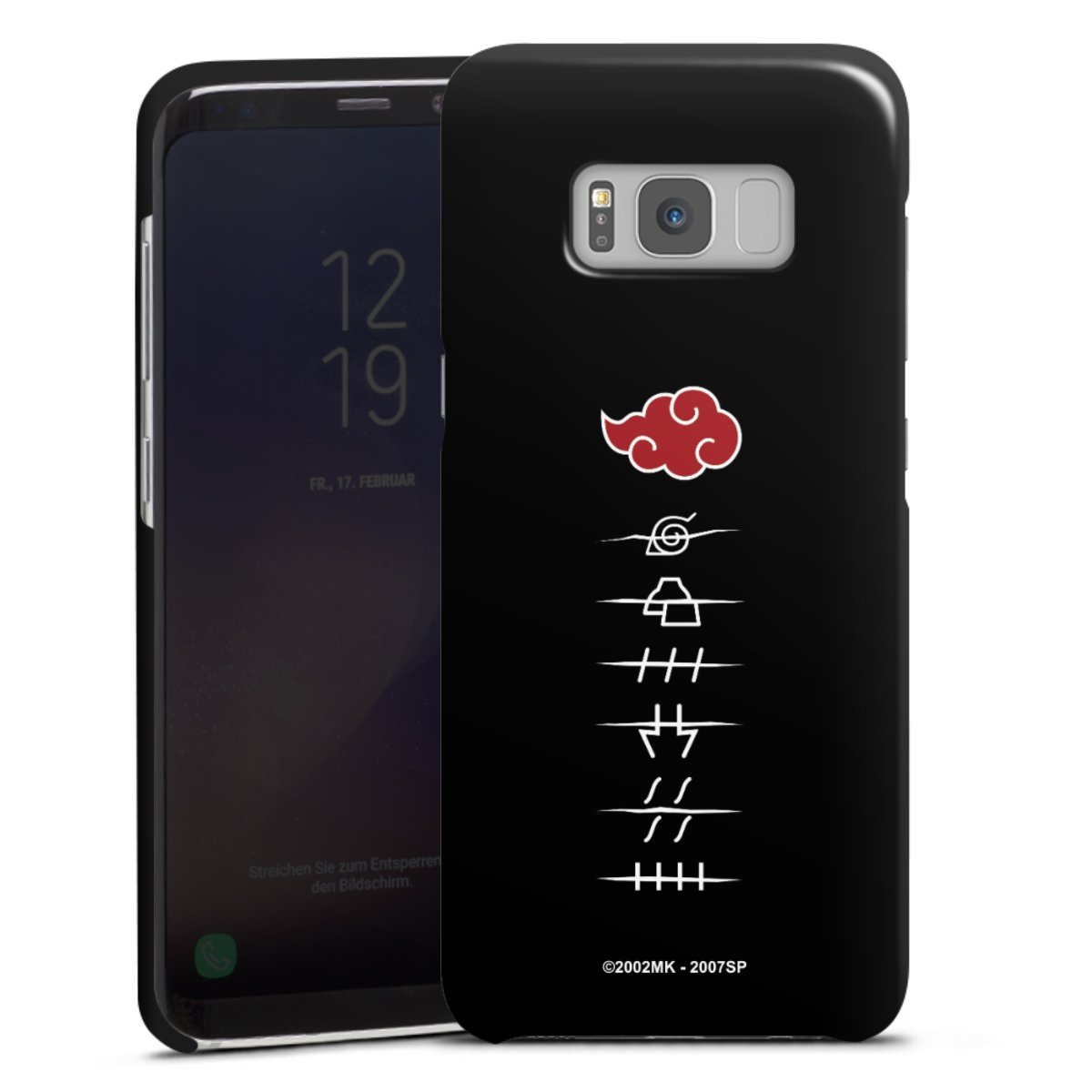 Symboles des membres de l'Akatsuki noirs