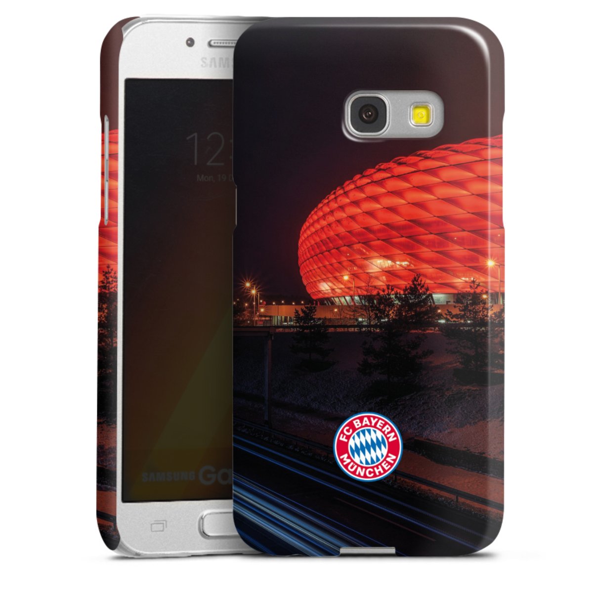 Allianz Arena bei Nacht FCB