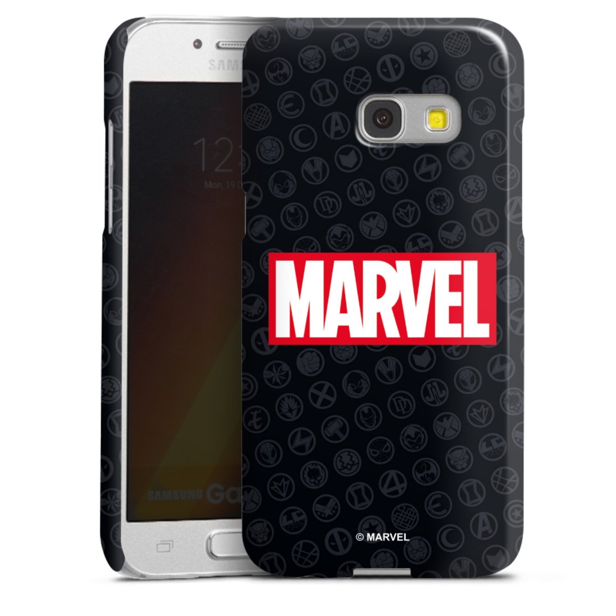 Marvel Logo Black Red 