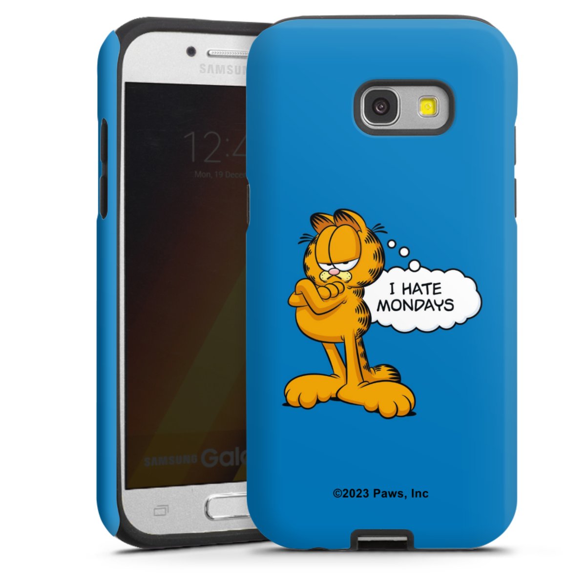 Garfield Ik haat maandagen blauw