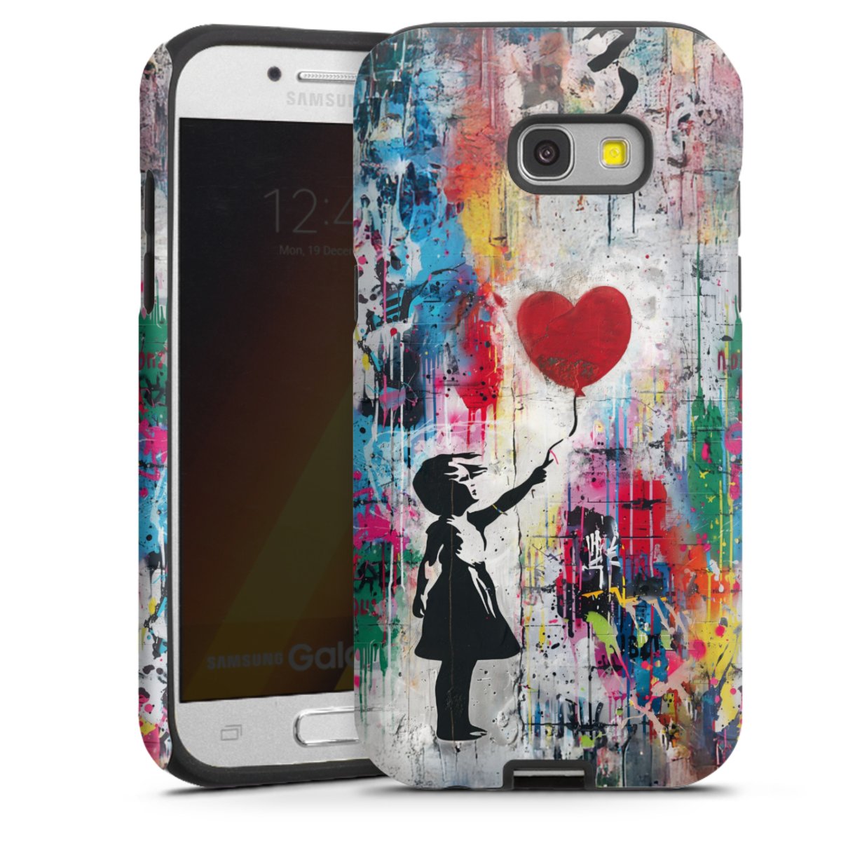 Balloon Girl Colorful