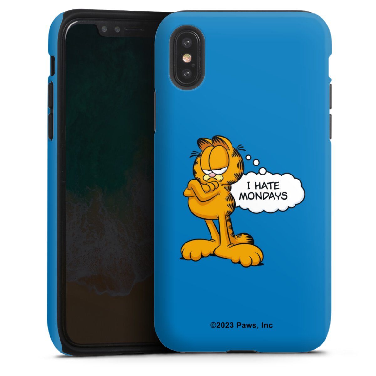 Garfield Je déteste les lundis Bleu