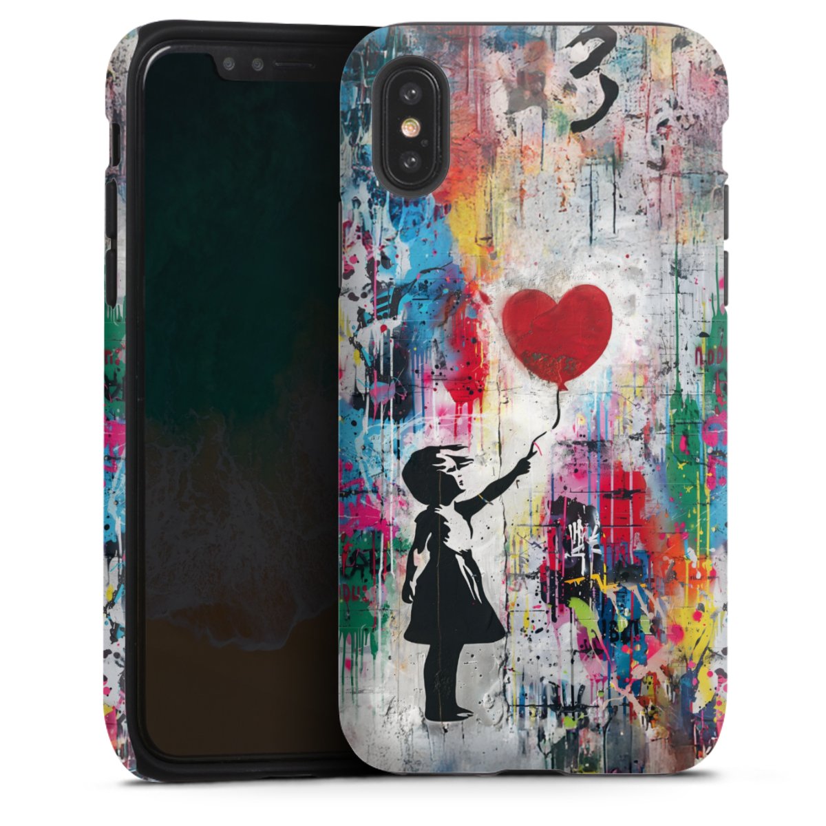 Balloon Girl Colorful