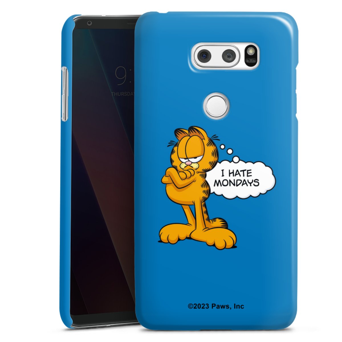 Garfield Ik haat maandagen blauw