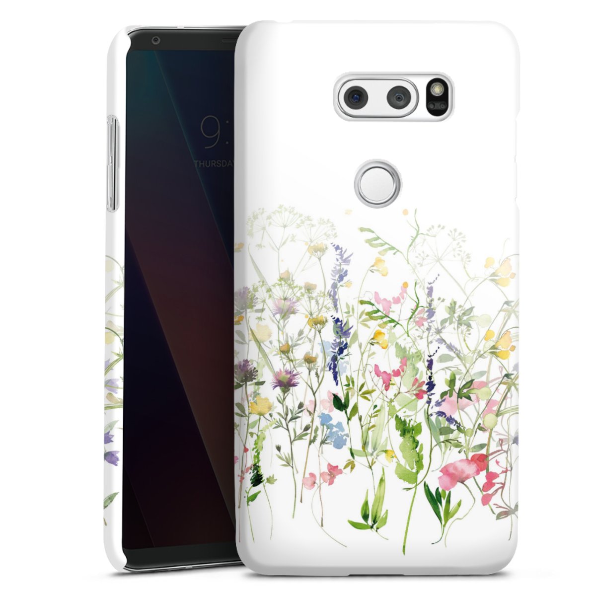 Kleurrijke lente weide bloemen