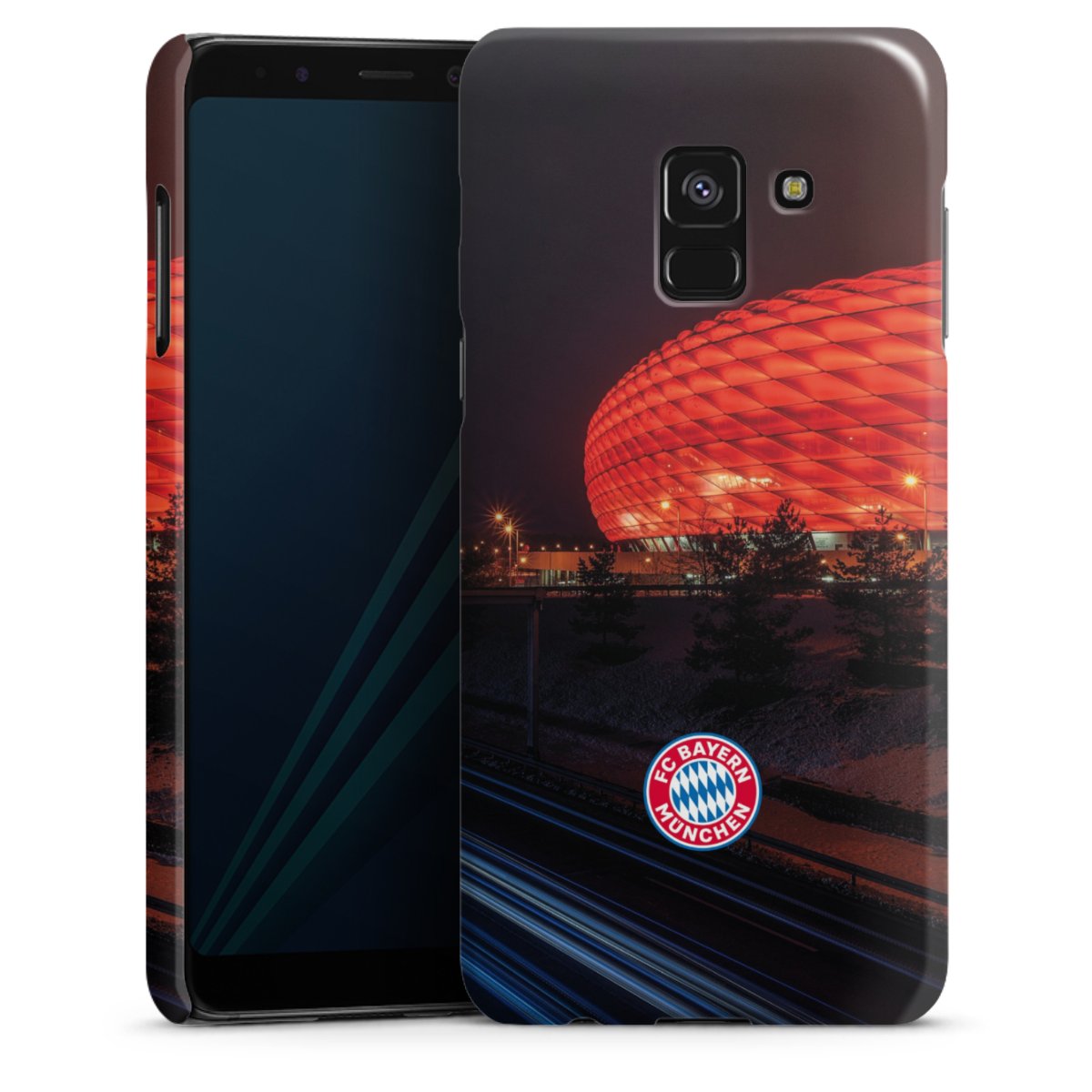 Allianz Arena bei Nacht FCB